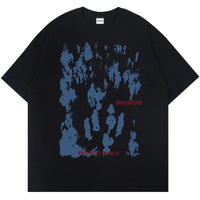 Crowd Control Graphic T Shirt — dettaglio del tessuto