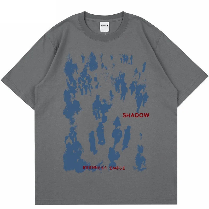 Crowd Control Graphic T Shirt — dettaglio della stampa
