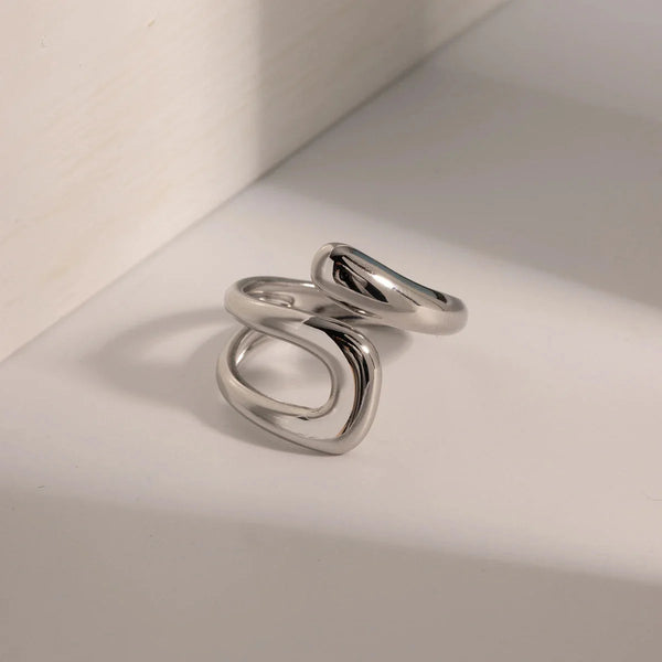 Curl Ring — vista frontale