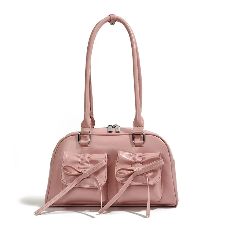 Cute Bow Tie Underarm Handbag — dettaglio della stampa
