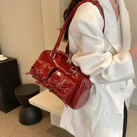 Cute Bow Tie Underarm Handbag — vista completa