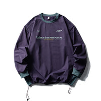Cyber Track Techwear Fitness Long Sleeve Top — vista posteriore