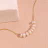 Y2K Dainty Pearl Charm Necklace