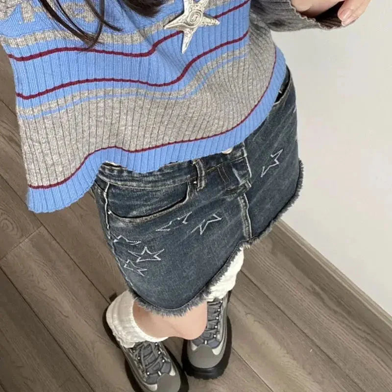 Dazzle Star Mini Skirt — vista laterale