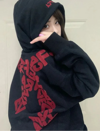 Different Directions Graphic Hoodie — vista frontale