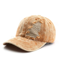 Distressed Baseball Cap — vista laterale