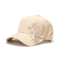 Dragon Print Baseball Cap — vista posteriore