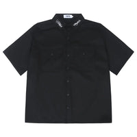 Embroidered Safari Style Work Shirt — vista posteriore