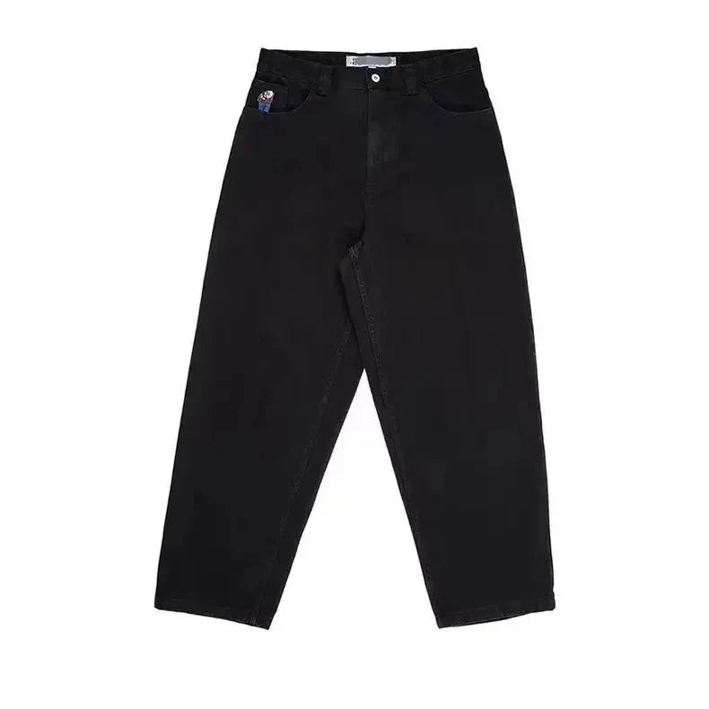 Essential Baggy Jeans — vista laterale