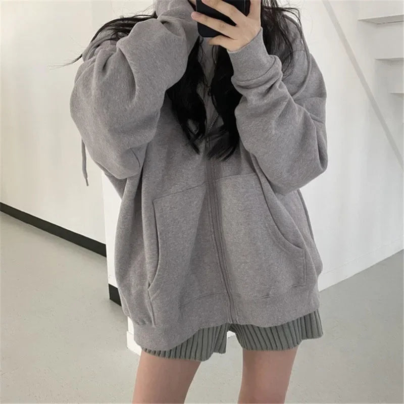 Essential Womens Zip Up Hoodie — dettaglio della stampa