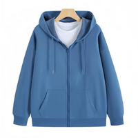 Essential Womens Zip Up Hoodie — dettaglio