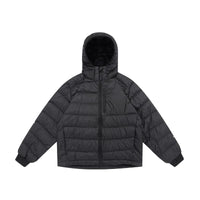 Essentials Camping Padded Hooded Coat — dettaglio della stampa