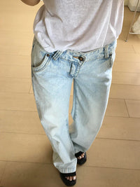 Essentials Streetwear Low Rise Denim Jeans — in alternativa