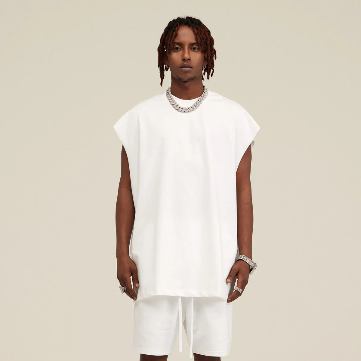 Essentials Tank Top — dettaglio della stampa