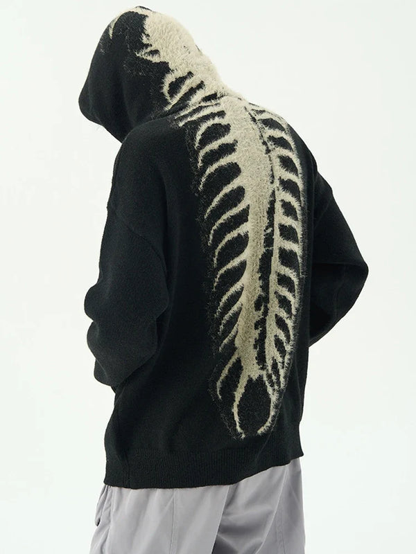Exoskeleton Hoodie — vista frontale