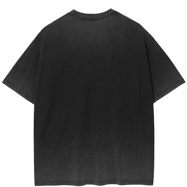 Y2K "Falling" Graphic Baggy T Shirt
