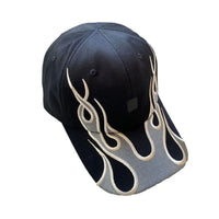 Flame Baseball Cap — vista frontale
