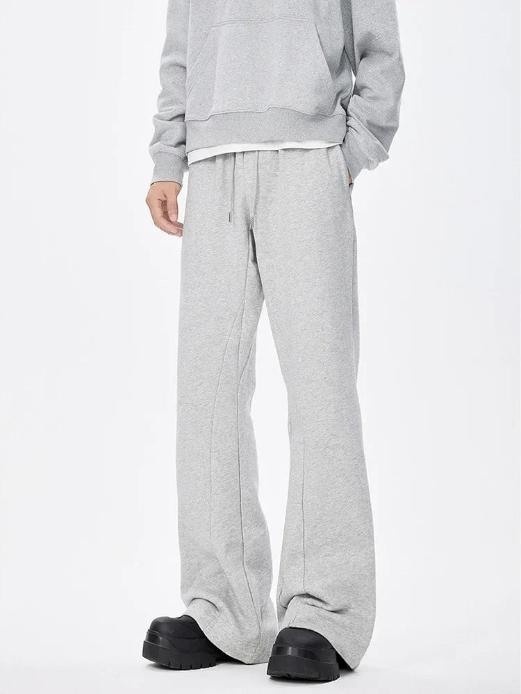 Flared Sweatpants Jogger Trousers — vista frontale