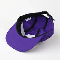 Flat Brim Embroidered Baseball Cap — vista completa