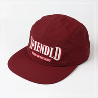 Flat Brim Embroidered Baseball Cap — dettaglio della stampa