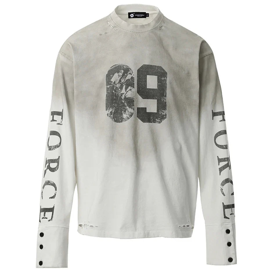 Force Graphic Long Sleeve Top — vista posteriore