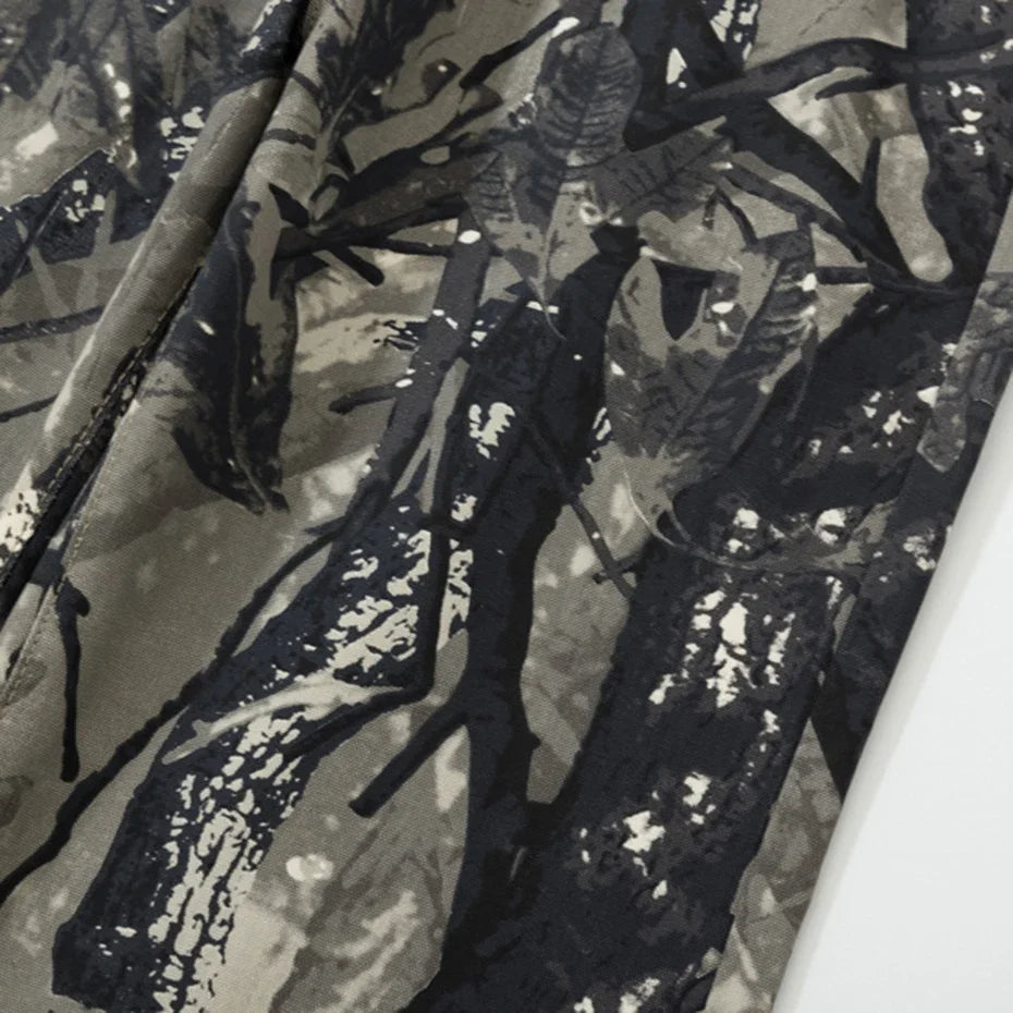 Forest Camo Baggy Jeans — vista completa