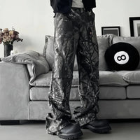 Forest Camo Baggy Jeans — vista posteriore
