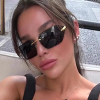 Frameless Sunglasses — vista completa