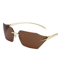Frameless Sunglasses — vista frontale