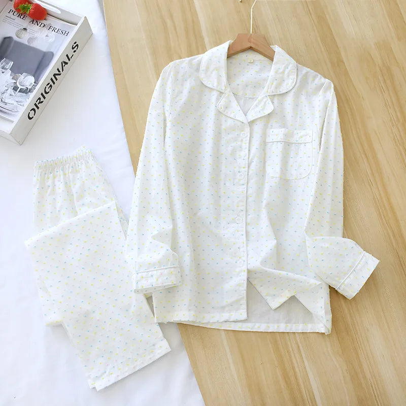 Gauze Cotton Pyjama Set — dettaglio della stampa