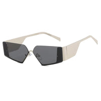 Geometric Sunglasses — vista laterale