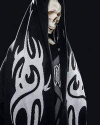 Gothic 'Satan Club' Graphic Scarf — in alternativa