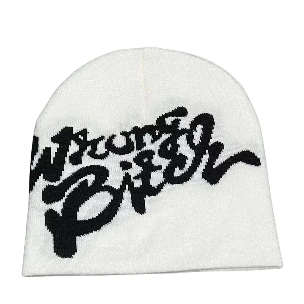 Graffiti Spray Graphic Beanie — vista frontale