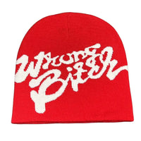 Graffiti Spray Graphic Beanie — vista posteriore