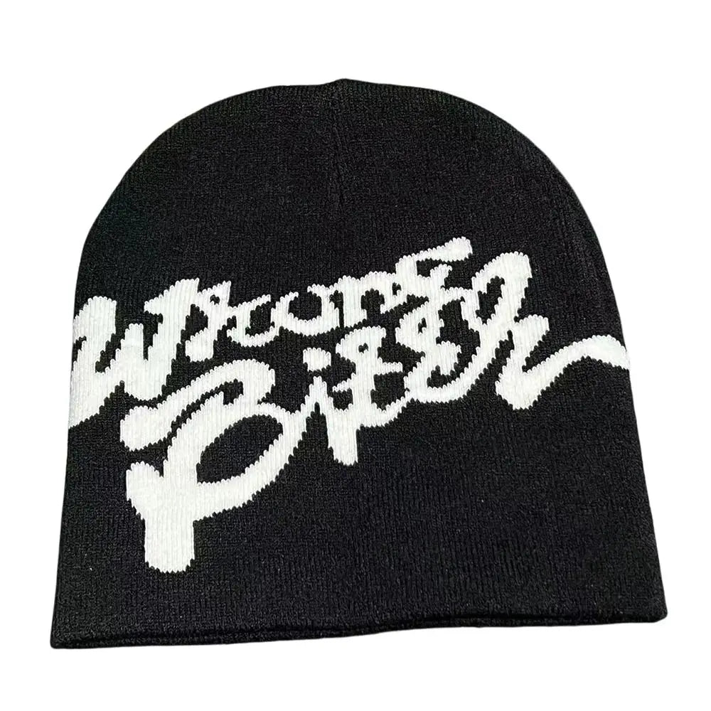 Graffiti Spray Graphic Beanie — dettaglio