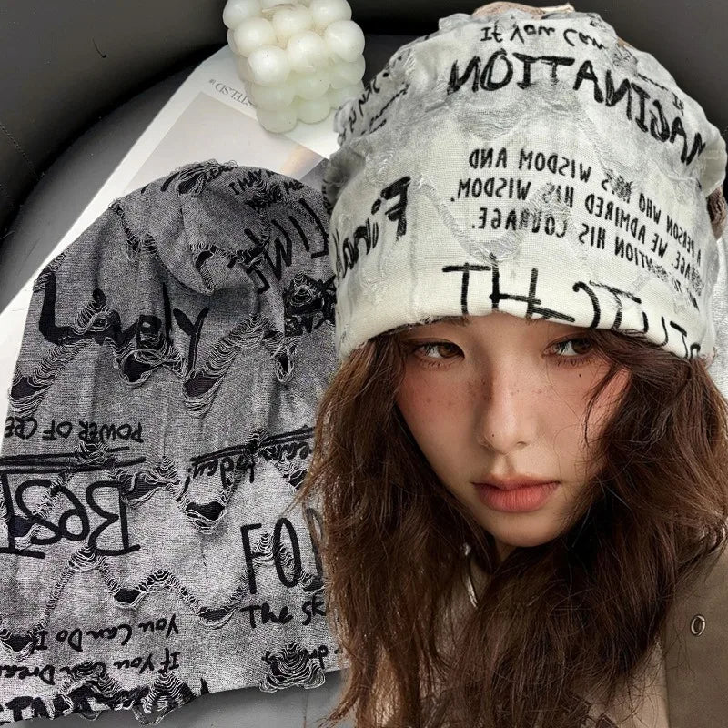 Graffiti Stall Graphic Beanie — dettaglio