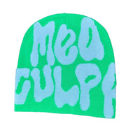 Graphic Coloured Beanie — dettaglio della stampa