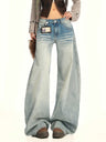 Y2K Grunge Wide Leg Japanese Boyfriend Fit Barrel Jeans