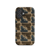 Gun Carpet MagSafe Case — vista posteriore