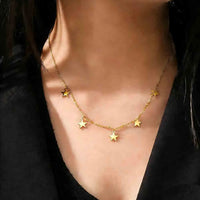 Hanging Stars Choker Necklace — dettaglio della stampa
