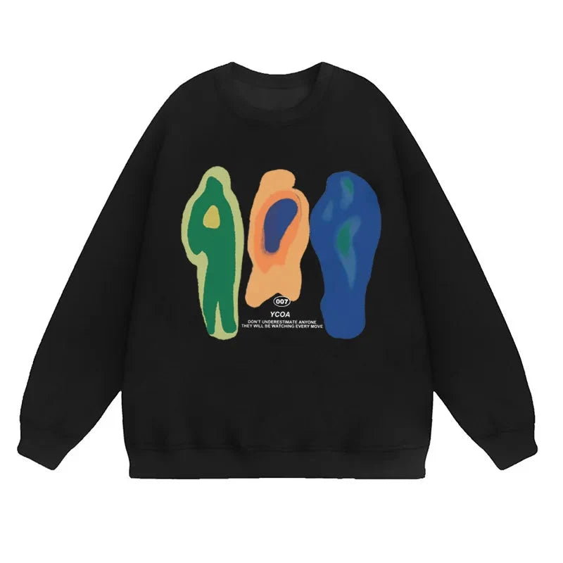 Heat Print Graphic Hoodie — dettaglio