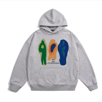 Heat Print Graphic Hoodie — vista posteriore