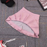High Waist Striped Mini Skirt — vista laterale