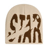 Y2K Hit Star by Star Graphic Beanie