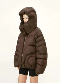 Puffer Jacket Coat — dettaglio della stampa