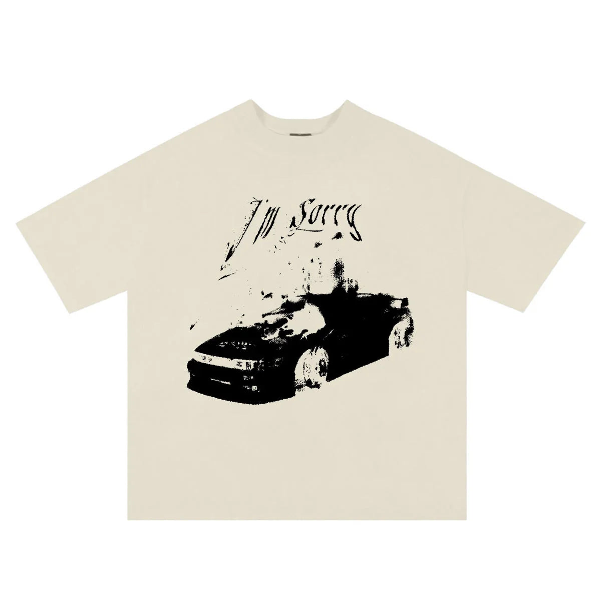 Im Sorry Racing Graphic T Shirt — vista frontale