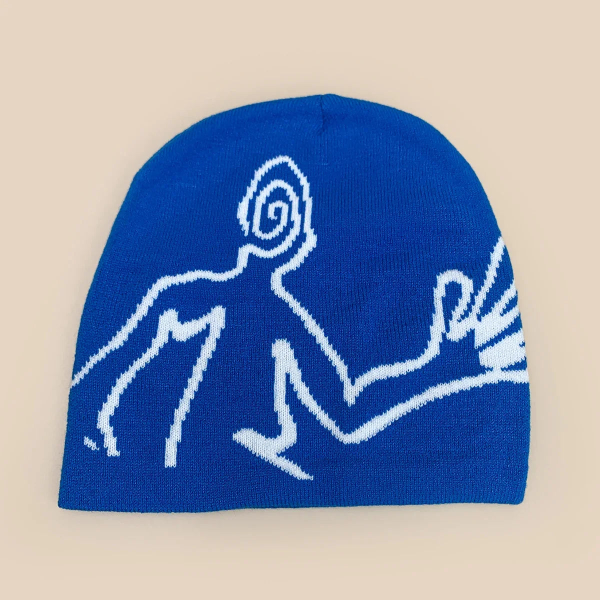 Jacquard Mystery Man Graphic Beanie — dettaglio