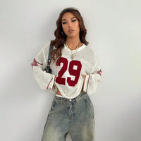 Jersey Digital Print Long Sleeve Top — in alternativa