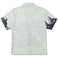 "Knights Realm" Short Sleeve Button Down Shirt — vista posteriore