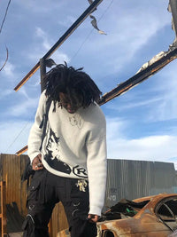 Knitted Graphic Jumper — in alternativa